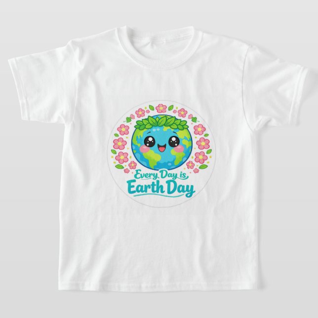 Cute Earth Day Boys T-Shirt (Ablage )