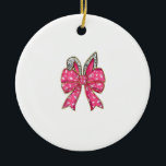 Cute Easter Day Coquette Bow Bunny Rabbit Womens G Keramik Ornament<br><div class="desc">Cute Easter Day Coquette Bow Bunny Rabbit Womens Girls Kids T-Shirt</div>