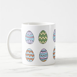 Cute Easter Eggs Mug style 2 Kaffeetasse