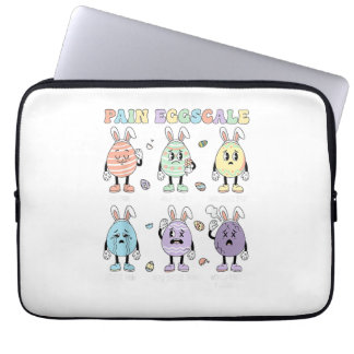 Cute Eggs Schmerzskala Krankenpfleger Triage ICU B Laptopschutzhülle