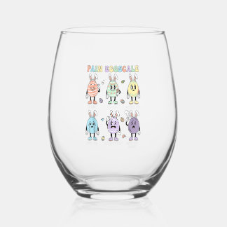 Cute Eggs Schmerzskala Nurse Triage ICU Bewertung  Weinglas Ohne Stiel