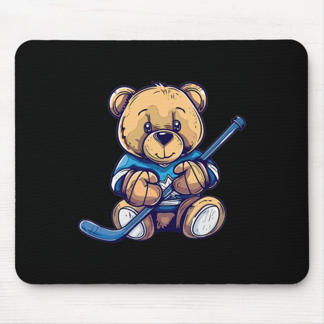 Cute Eishockey  Mousepad (Vorne)