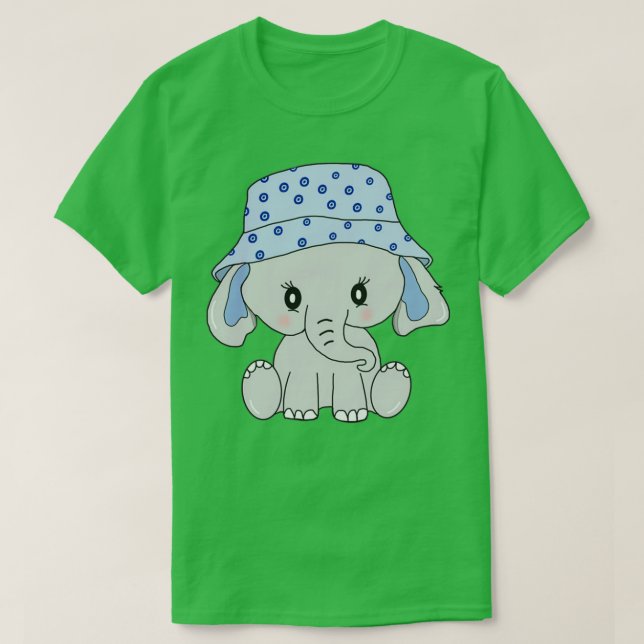 Cute elephant evil Eye Sticker 1 T-Shirt (Design vorne)