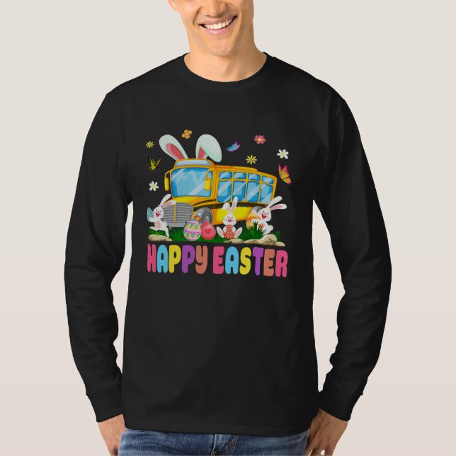 Cute Every Bunny s Favorite School Bus Driver Happ T-Shirt (Vorderseite)