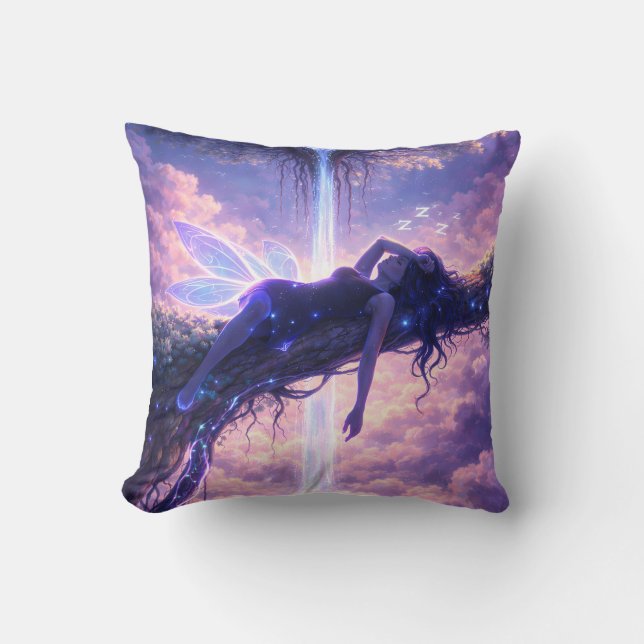Cute Fairy Dream Pillow Gift For Girls Kids Kissen (Vorderseite)