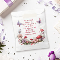 Cute Fairy First Birthday Gevor Treat Grab Bags