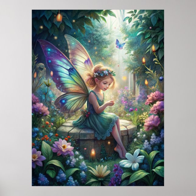 Cute Fairy  Poster (Vorne)