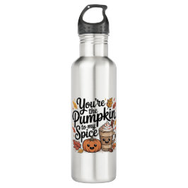 Cute fall quote pumpkin spice season edelstahlflasche