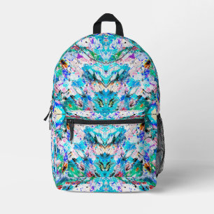 Cute farbenfrohe Freskenmalereidesign Bedruckter Rucksack