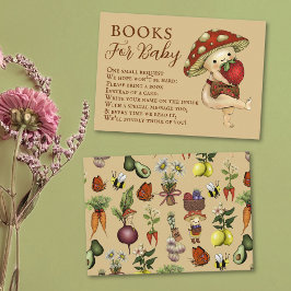 Cute Farmers Market Books for Baby Shower Request Begleitkarte
