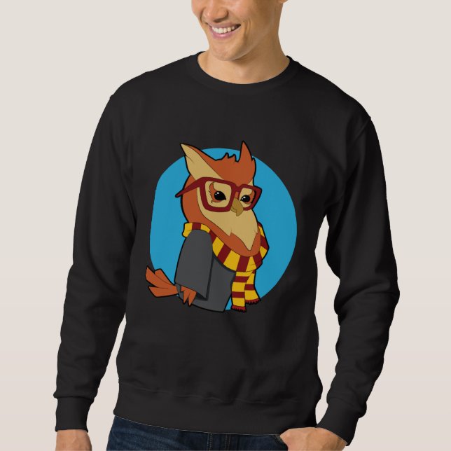 Cute Fashion Owl Bird Sweatshirt (Vorderseite)