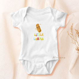 Cute Filipino Food Little Lumpia Baby Bodysuit Strampler