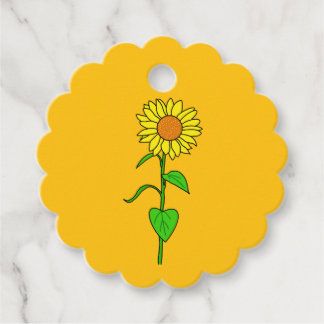 Cute Floral Gift Tag Geschenkanhänger