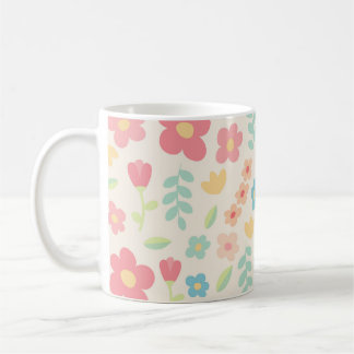 Cute flowers kaffeetasse