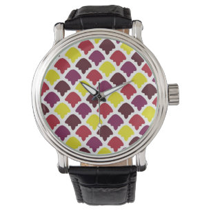 Cute Formen Muster Design Armbanduhr