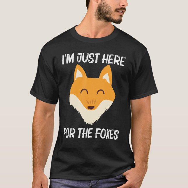 Cute Fox For Men Women Mammal Animal Pet Owners T-Shirt (Vorderseite)