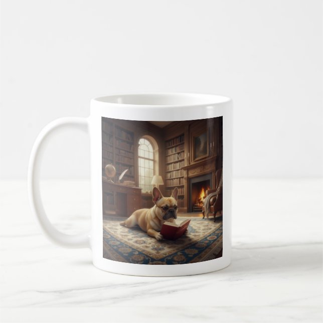 Cute French Bulldog Kaffeetasse (Links)