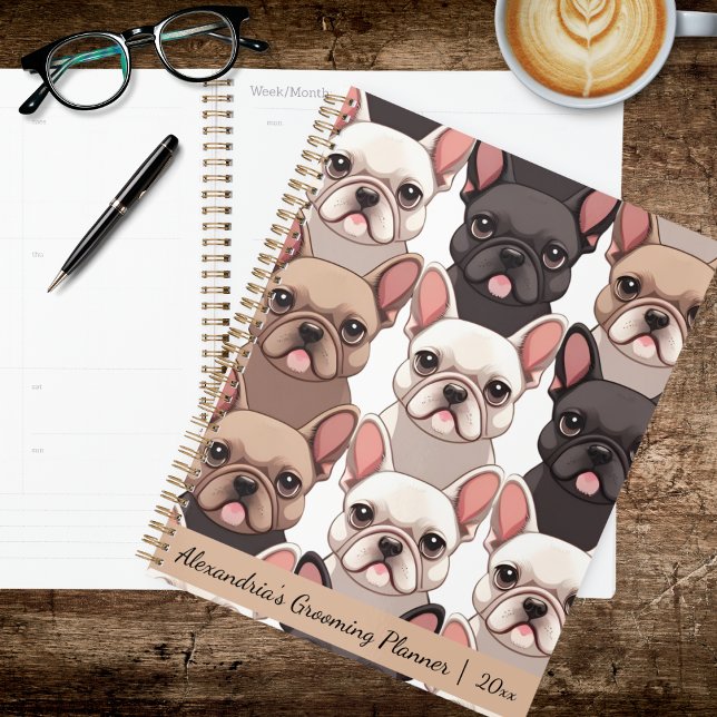 Cute French Bulldog Planner Planer (Von Creator hochgeladen)