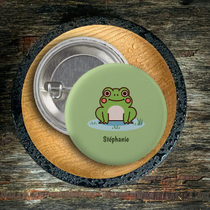 Cute Frog Button