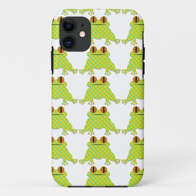 Cute Frog Case-Mate iPhone Hülle (Rückseite)