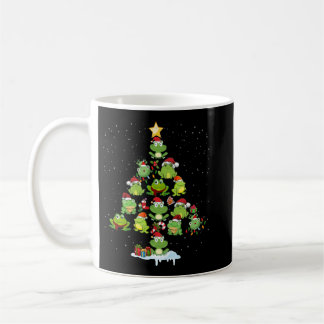 Cute Frog Christmas Tree Gift Decor Xmas Tree Kaffeetasse