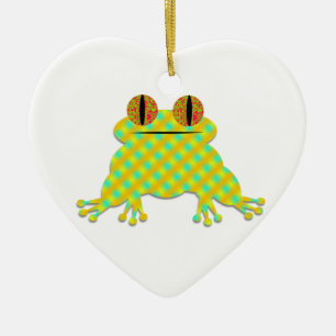 Cute Frog Keramikornament