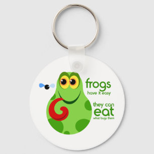 Cute Frog Keychain Schlüsselanhänger
