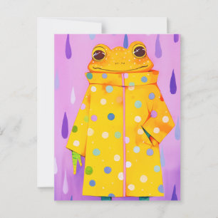 Cute Frog Postkarte