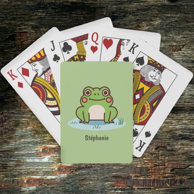 Cute Frog Spielkarten (Cute Frog Playing Cards)