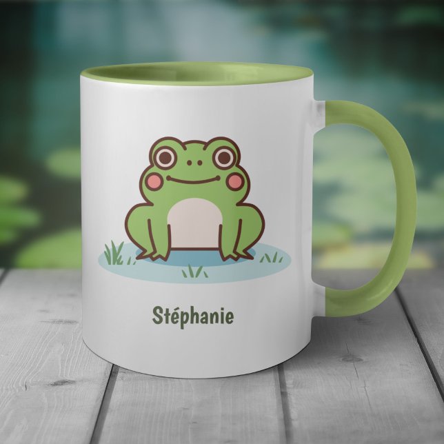 Cute Frog Tasse (Cute Frog Mug)