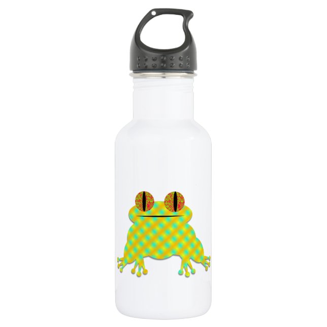 Cute Frog Trinkflasche (Vorderseite)