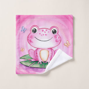 Cute Frog Waschlappen