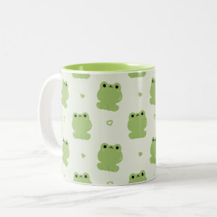 Cute Frog Zweifarbige Tasse