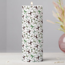 Cute Frogs Nature Floral Pattern