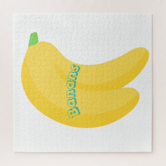 Cute Fruit Art / Tropical Food Aesthetic Puzzle