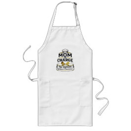 Cute Fun mom  Gift  Apron Lange Schürze