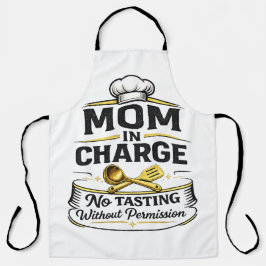 Cute Fun mom  Gift  Apron Schürze
