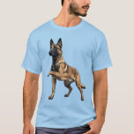 Cute German Shepherd Dog German Shepherd Pet Art  T-Shirt<br><div class="desc">This cute German Shepherd dog design celebrates one of the most loyal and intelligent dog breeds. Featuring an adorable German Shepherd inspired graphic, the design captures the strong yet lovable personality that makes this breed a favorite among dog lovers and pet owners. Perfect for German Shepherd owners, dog lovers, pet...</div>