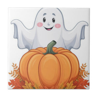 cute ghost  fliese