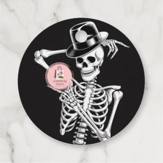 Cute Ghost Halloween Thank You Favor Tags Geschenkanhänger