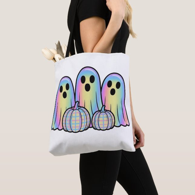 Cute Ghost Trio Halloween T-Shirt  Adorable Kawaii (Von Nahem)