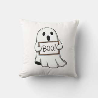 Cute Ghostly BOO Fun Kissen