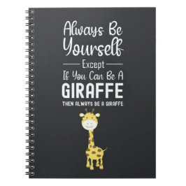 Cute Giraffe Lover Gifts Animals Funny Humor Notizblock