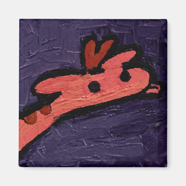 cute giraffe magnet (Vorne)