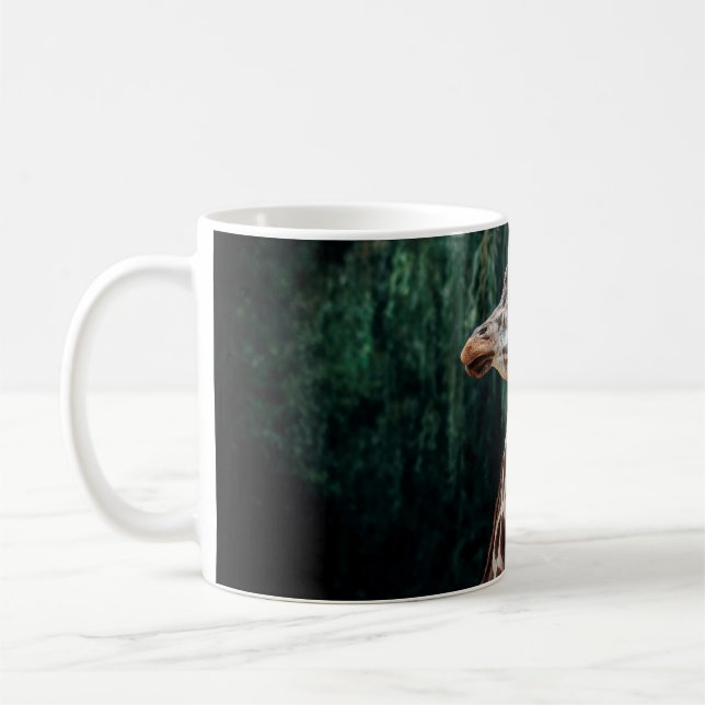 CUTE GIRAFFE PORTRAIT KAFFEETASSE (Links)