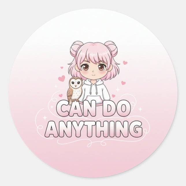 Cute girl stickers  (Vorderseite)