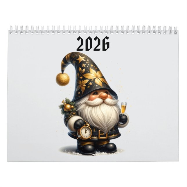 cute gnomes  kalender (Titelbild)