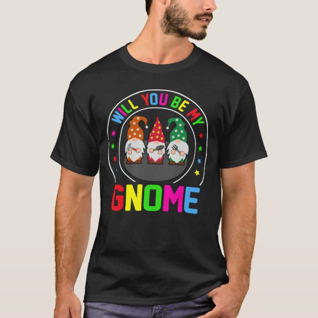 Cute Gnomies for Garden  Gnomes  4 T-Shirt (Vorderseite)