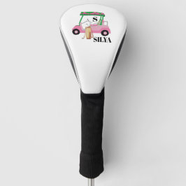 Cute Golf Cart – Minimal Summer Golf Headcover