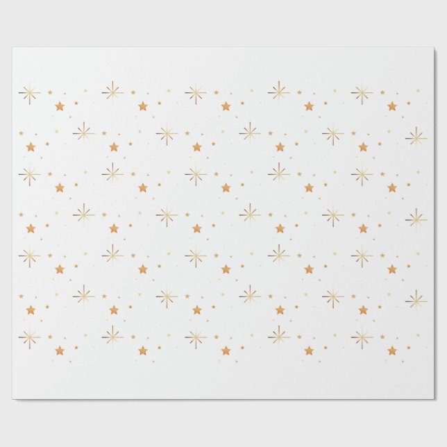 Cute Good Vibes Wrapping Paper Geschenkpapier (Flach)